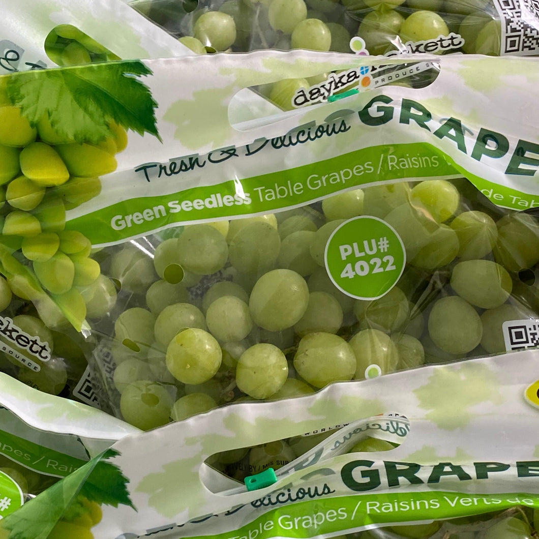 Green Seedless Grapes (1lb)